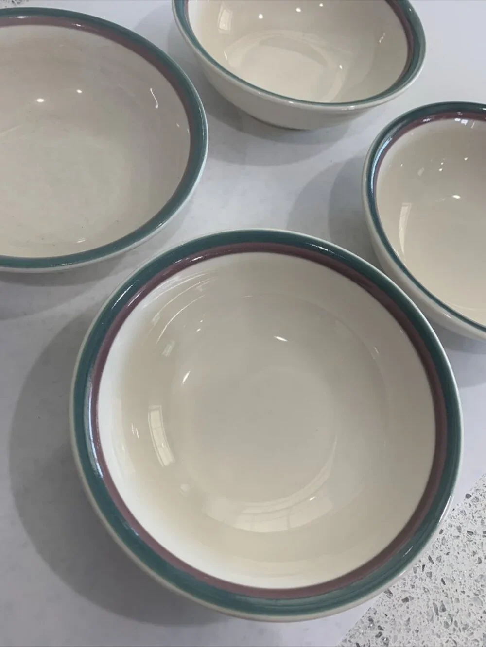 Set of 4 Pfaltzgraff Juniper Pattern, 6